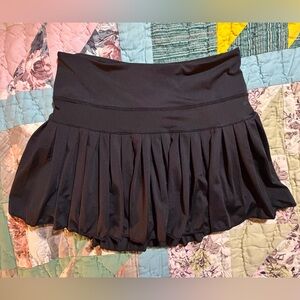 Goldhinge Black Pleated Tennis Skirt: Size Small